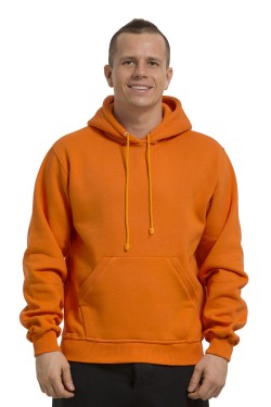 Мужская оранжевая толстовка большого размера (XXXXL - 58, XXXXXL - 60)