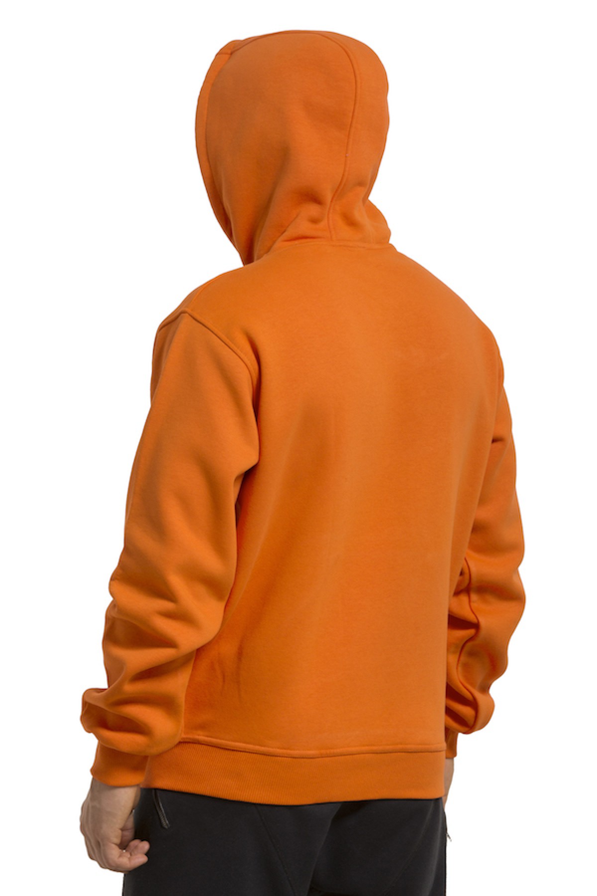 Orange Hoodie Man Classic Мужская оранжевая толстовка худи классическая 320гр/м.кв — фото 5