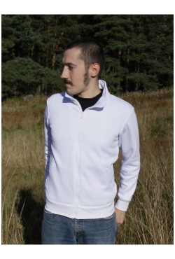 Мужская белая олимпийка