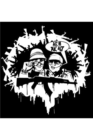 Худи, свитшот, футболка AK-47 (Страх и ненависть в Лас-Вегасе)