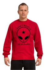 Свитшот с принтом Alien, футболка с принтом Alien, Худи с принтом Alien