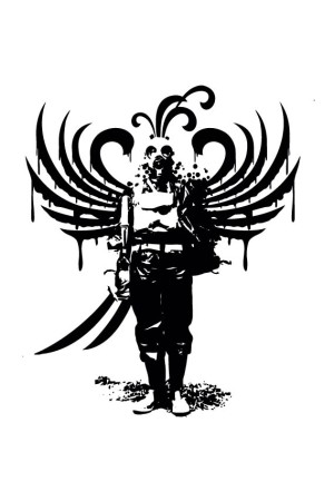 Худи Ангел Drum and Bass, свитшот Ангел Drum and Bass, футболка Ангел Drum and Bass