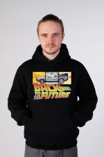  Худи, свитшот, футболка  с принтом Back to the Future (Назад в будущее)