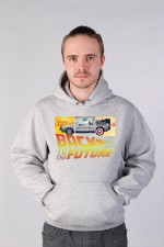  Худи, свитшот, футболка  с принтом Back to the Future (Назад в будущее)
