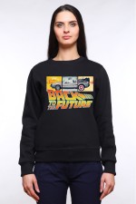  Худи, свитшот, футболка  с принтом Back to the Future (Назад в будущее)