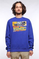  Худи, свитшот, футболка  с принтом Back to the Future (Назад в будущее)