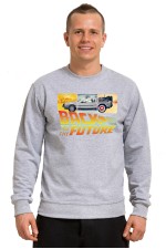  Худи, свитшот, футболка  с принтом Back to the Future (Назад в будущее)