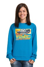  Худи, свитшот, футболка  с принтом Back to the Future (Назад в будущее)