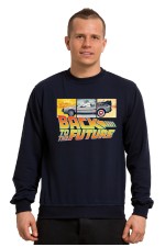  Худи, свитшот, футболка  с принтом Back to the Future (Назад в будущее)