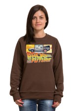  Худи, свитшот, футболка  с принтом Back to the Future (Назад в будущее)