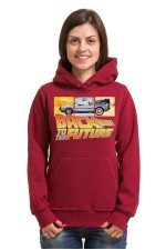  Худи, свитшот, футболка  с принтом Back to the Future (Назад в будущее)