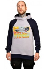  Худи, свитшот, футболка  с принтом Back to the Future (Назад в будущее)