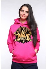 Толстовка, свитшот, футболка с Собакой боксер