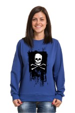 Толстовка, свитшот, футболка Череп с костями