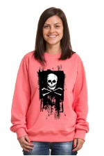 Толстовка, свитшот, футболка Череп с костями