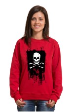 Толстовка, свитшот, футболка Череп с костями