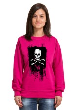 Толстовка, свитшот, футболка Череп с костями