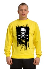 Толстовка, свитшот, футболка Череп с костями