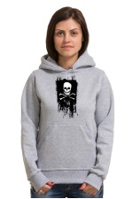 Толстовка, свитшот, футболка Череп с костями