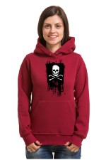 Толстовка, свитшот, футболка Череп с костями