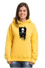 Толстовка, свитшот, футболка Череп с костями