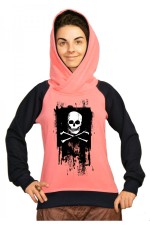 Толстовка, свитшот, футболка Череп с костями