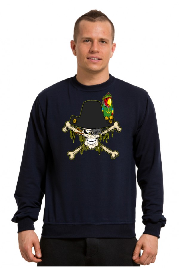  Толстовка Череп пират, свитшот Череп пират, футболка Череп пират