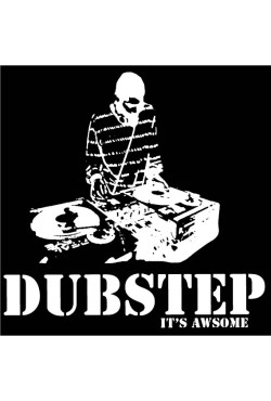 Свитшот Dubstep is awesome, толстовка Dubstep is awesome, футболка Dubstep is awesome