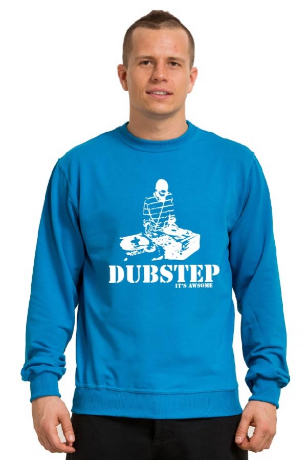 Свитшот Dubstep is awesome, толстовка Dubstep is awesome, футболка Dubstep is awesome
