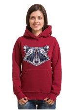  Худи, свитшот, футболка с принтом Енот в этническом стиле