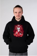  Толстовка Кровавая гейша, свитшот Кровавая гейша, футболка Кровавая гейша