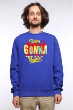 Толстовка, свитшот, футболка Позитив (Today I'm gonna stay positive)