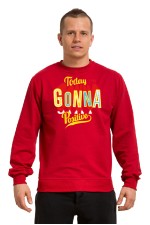 Толстовка, свитшот, футболка Позитив (Today I'm gonna stay positive)