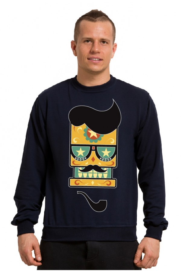 Толстовка, свитшот, футболка Мексиканец с трубкой