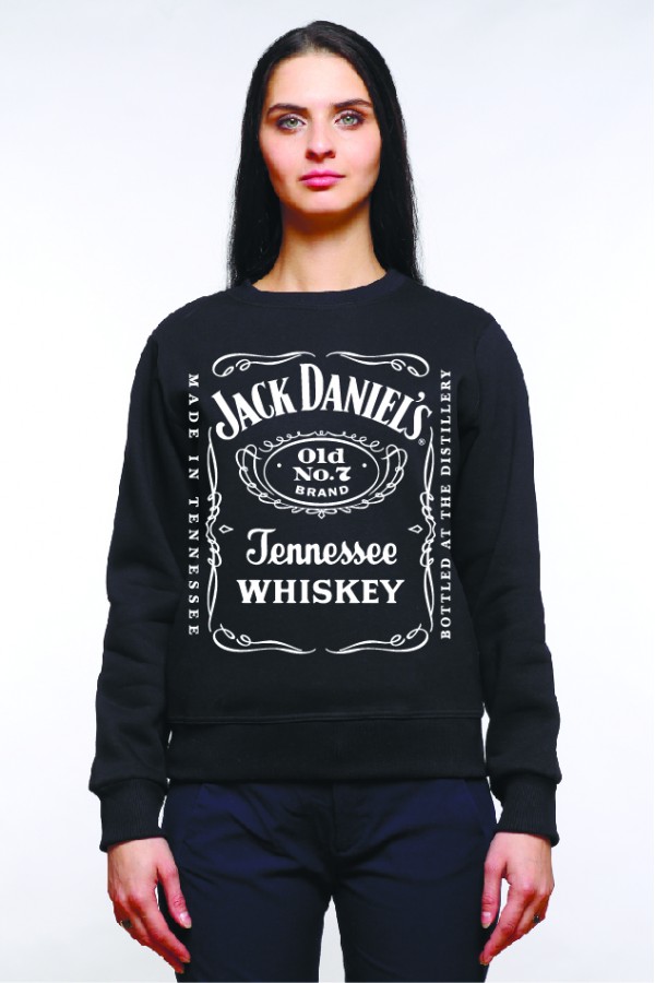 Толстовка Jack Daniels, свитшот Jack Daniels, футболка Jack Daniels