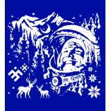 Новогодняя Толстовка, свитшот, футболка с Космонавтом