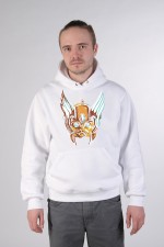  Худи, свитшот, футболка Кот в шлеме