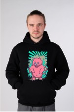 Толстовка с медведем, свитшот с медведем, футболка с медведем