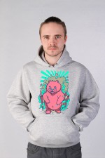 Толстовка с медведем, свитшот с медведем, футболка с медведем