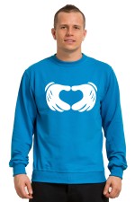  Худи с принтом Микки Love, свитшот с принтом Микки Love, футболка с принтом Микки Love