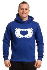  Худи с принтом Микки Love, свитшот с принтом Микки Love, футболка с принтом Микки Love