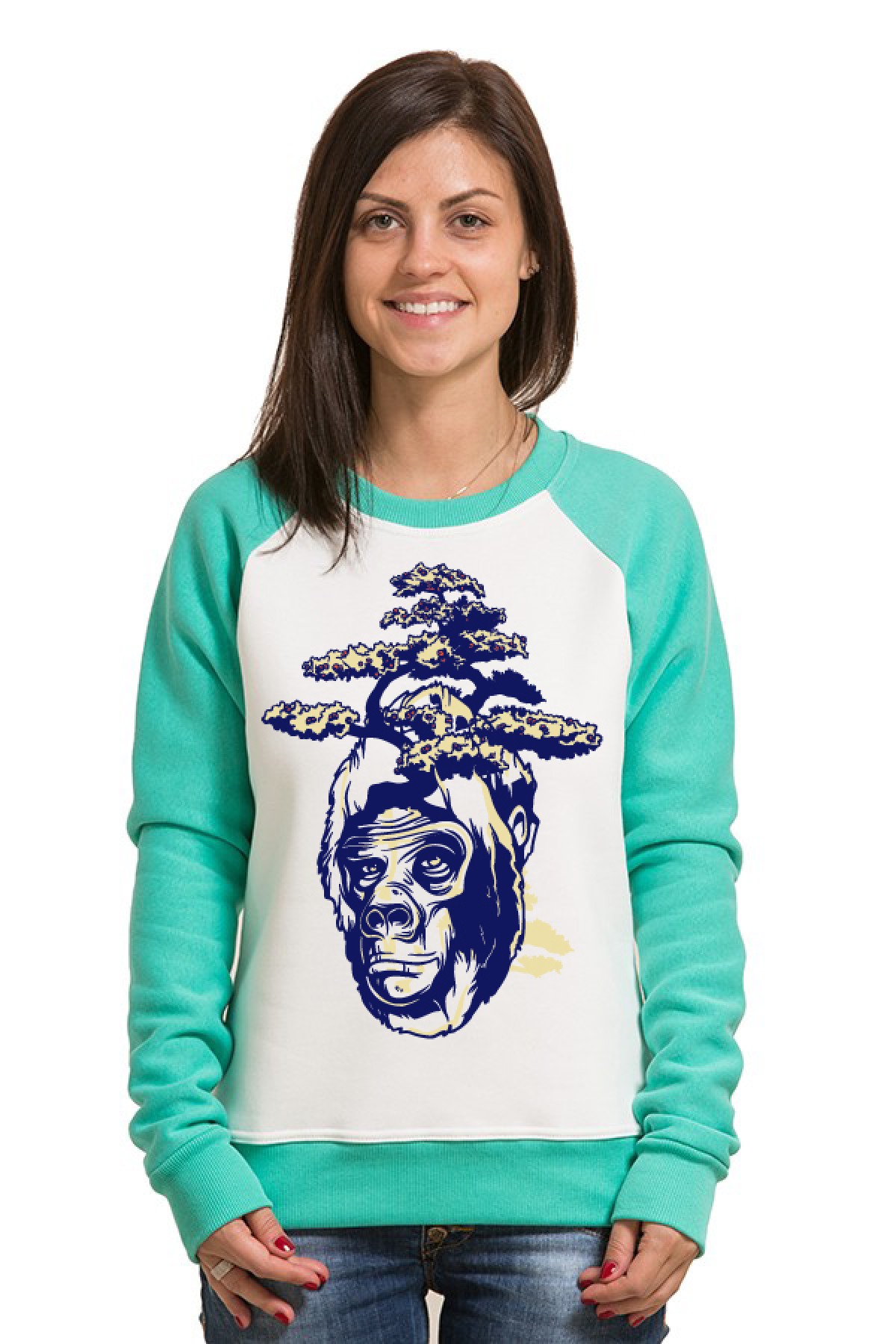 Толстовка Monkey in the Jungle, свитшот Monkey in the Jungle, футболка Monkey in the Jungle — фото 22