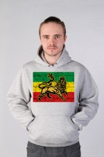  Худи, свитшот, футболка Растаманский лев