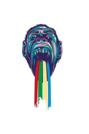 Толстовка, свитшот, футболка с Обезьяной