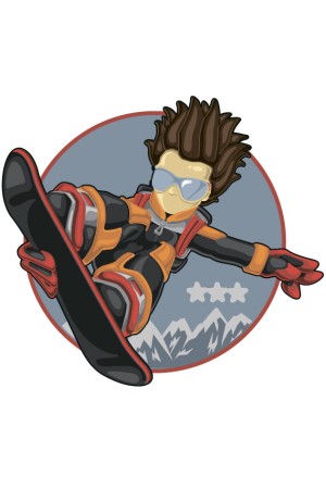 Худи со сноубордистом, свитшот со сноубордистом, футболка со сноубордистом