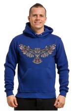  Толстовка, свитшот, футболка Сова с расправленными крыльями