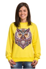  Толстовка Совушка в этническом стиле, свитшот Совушка в этническом стиле, футболка Совушка в этническом стиле