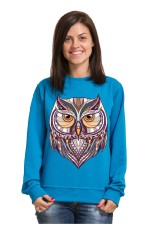  Толстовка Совушка в этническом стиле, свитшот Совушка в этническом стиле, футболка Совушка в этническом стиле