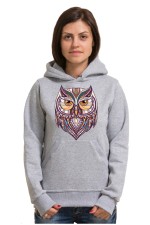  Толстовка Совушка в этническом стиле, свитшот Совушка в этническом стиле, футболка Совушка в этническом стиле