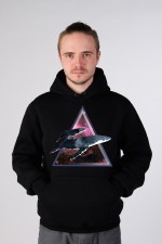 Толстовка, свитшот, футболка Space Whales
